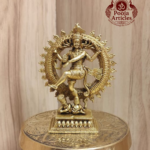 Premium Brass Nataraja Statue 2.9 Inch