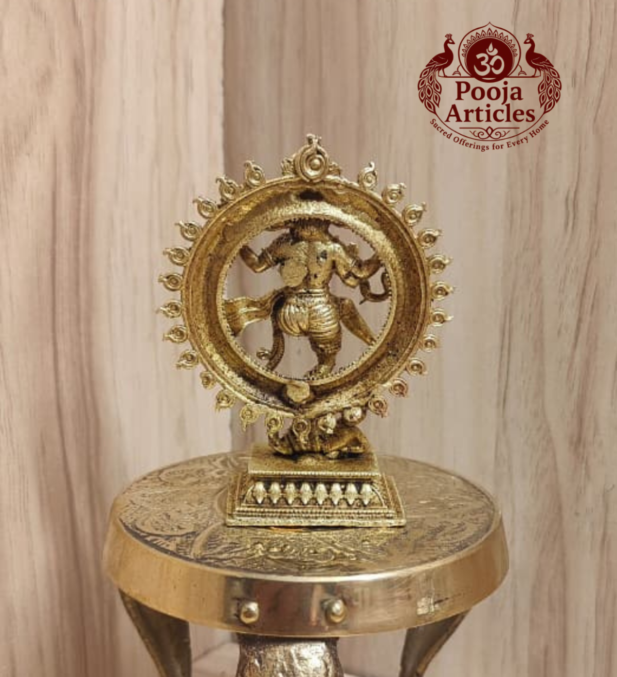 Premium Brass Nataraja Statue 2.9 Inch - Image 5