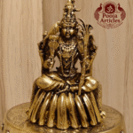 Premium Brass Rajarajeshwari Statue 3 Inch