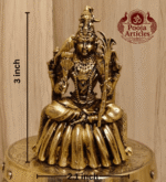 Premium Brass Rajarajeshwari Statue 3 Inch