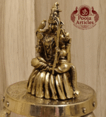 Premium Brass Rajarajeshwari Statue 3 Inch
