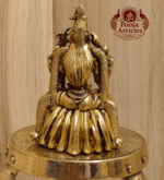 Premium Brass Rajarajeshwari Statue 3 Inch
