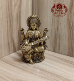 Premium Brass Saraswati Idol 5 Inch