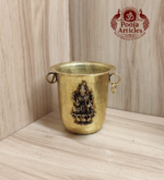 Brass Tirupati Balaji Pooja Glass 3.2 Inch - Image 3