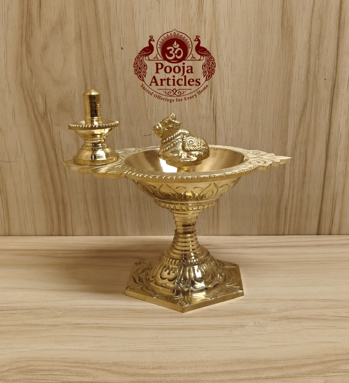 Brass Pradosha Vilakku 5 Inch