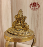 Premium Brass Tirupati Balaji with Gajalakshmi Statue 2.5 Inch - Image 4