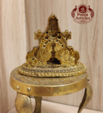 Premium Brass Tirupati Balaji with Gajalakshmi Statue 2.5 Inch - Image 5