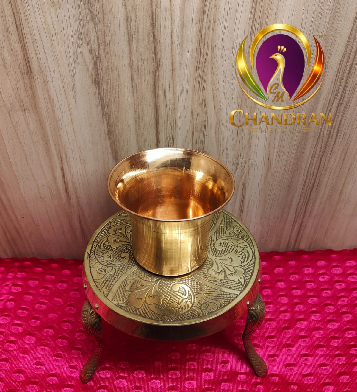 Copper Panchapatra 2.7 Inch