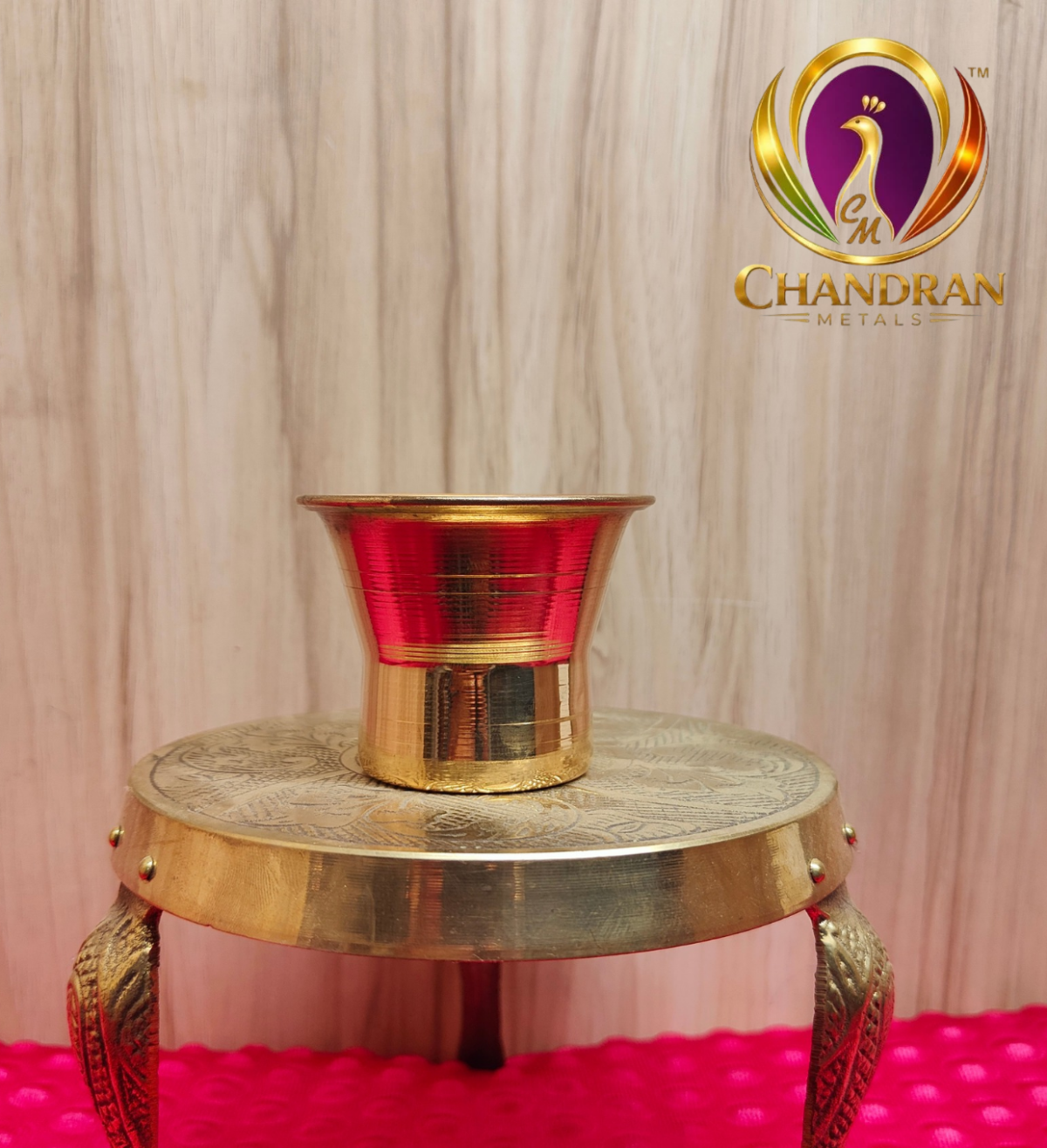 Copper Panchapatra 2 Inch