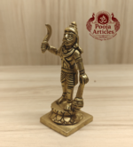 Brass Karuppasamy Idol 4.2 Inch - Image 4