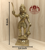 Bronze Karuppasamy Vigraham 9 Inch