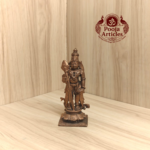 Copper Murugan Statue 4.5 Inch