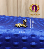 Miniature Brass Cat Figurine 0.5 Inch