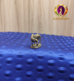 Miniature Brass Cow and Calf Statue 1 Inch