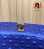 Miniature Brass Cow and Calf Statue 1 Inch