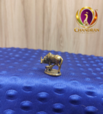 Miniature Brass Cow and Calf Statue 1 Inch