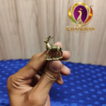 Miniature Brass Deer Statue 1.1 Inch