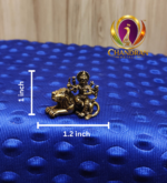 Miniature Brass Durga Devi Statue 1 Inch