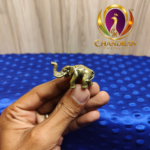 Miniature Brass Elephant Statue 1 Inch