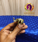 Miniature Brass Elephant Statue 1 Inch