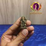 Miniature Brass Ganesh Statue 1.5 Inch