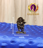 Miniature Brass Goddess Kali Idol 1.5 Inch