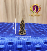 Miniature Brass Hanuman with Lakshmi Statue 1.2 Inch
