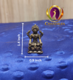 Miniature Brass Lakshmi Idol 1.4 Inch