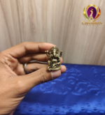 Miniature Brass Lord Ganesha Idol 1.1 Inch