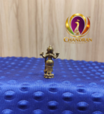 Miniature Brass Lord Vishnu Idol 1.5 Inch