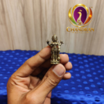 Miniature Brass Lord Vishnu Idol 1.5 Inch
