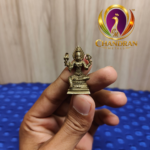 Miniature Brass Mariamman Statue 1.5 Inch