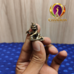Miniature Brass Matka Krishna Statue 1.1 Inch