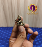 Miniature Brass Matka Krishna Statue 1.1 Inch