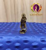 Miniature Brass Murugan Statue 1.6 Inch