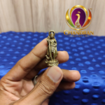 Miniature Brass Murugan Statue 1.6 Inch