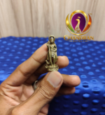 Miniature Brass Murugan Statue 1.6 Inch