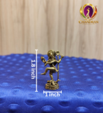 Miniature Brass Nataraja Statue 1.8 Inch