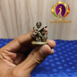 Miniature Brass Saraswati Idol 1.2 Inch