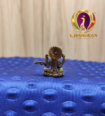 Miniature Brass Saraswati Statue 1.2 Inch
