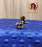 Miniature Brass Saraswati Statue 1.2 Inch