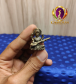 Miniature Brass Saraswati Statue 1.2 Inch