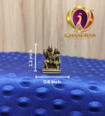 Miniature Brass Shiva Parivar Idol 1.1 Inch