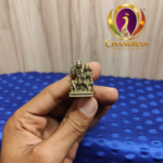 Miniature Brass Shiva Parivar Idol 1.1 Inch