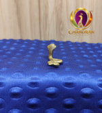 Miniature Brass Snake Cobra Figurine 0.6 Inch