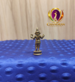 Miniature Brass Standing Ganesh Idol 1.6 Inch