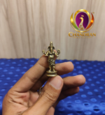 Miniature Brass Standing Ganesh Idol 1.6 Inch