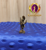Miniature Brass Standing Ganesha Statue 1.5 Inch
