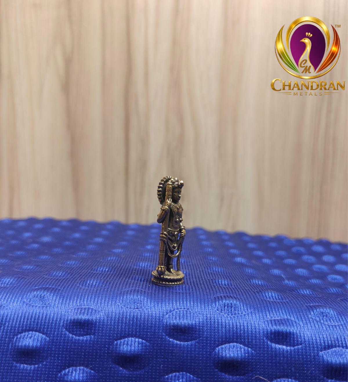 Miniature Brass Udupi Krishna Idol 1.5 Inch