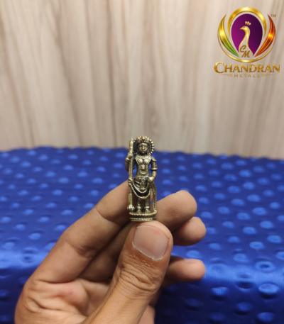 Miniature Brass Udupi Krishna Idol 1.5 Inch
